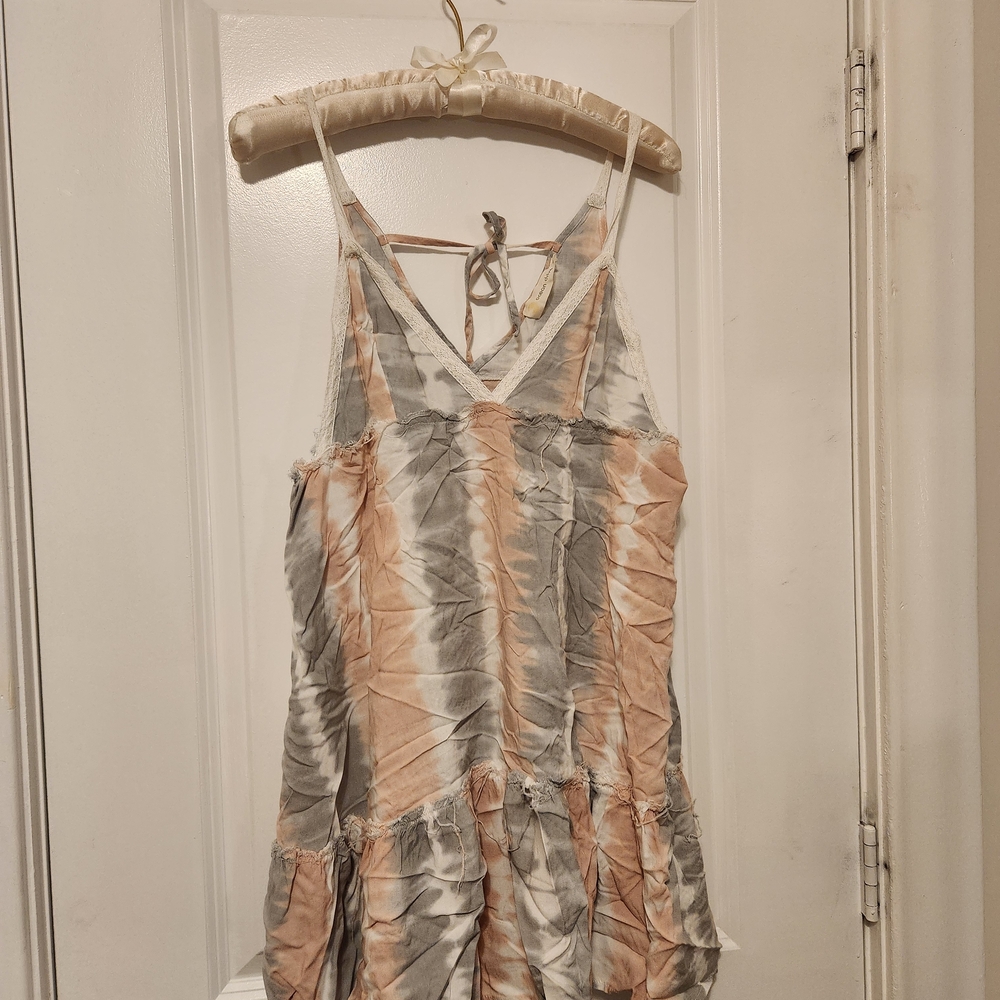 Women's Tie-Dye Strappy Top